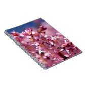 Carnet Fleurs de cerisier Sakura embrassées par la lumièr (Côté Droit)