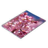 Carnet Fleurs de cerisier Sakura embrassées par la lumièr (Côté gauche)