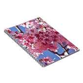 Carnet Fleurs de cerisier Sakura Étoiles rouges (Côté Droit)