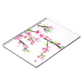 Carnet Fleurs de cerisiers (Côté gauche)