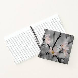 Carnet Fleurs de cerisiers roses