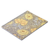 Carnet Fleurs de chrysanthème de William Morris (Côté gauche)
