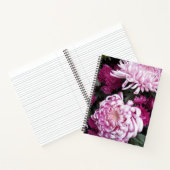 Carnet Fleurs de Chrysanthème Rose (Intérieur)