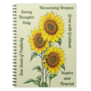 Carnet Fleurs de couleur aquarelle