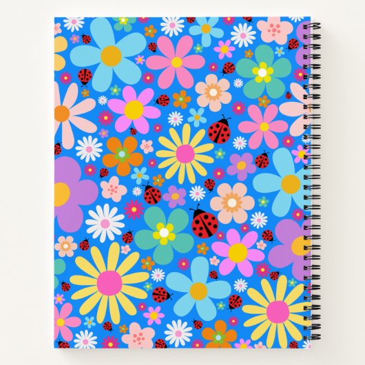 Carnet Fleurs de fête (Dos)