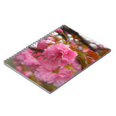 Carnet Fleurs de fleurs de cerisier rose chaud (Côté gauche)