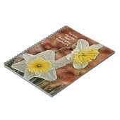 Carnet Fleurs de foi Daffodil Prière de fidélité (Côté gauche)