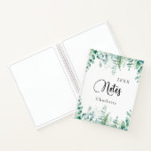 Carnet Fleurs de forêt d'Eucalyptus (Intérieur)