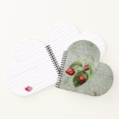 Carnet Fleurs de fraises et fruits (Intérieur)