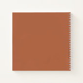 Carnet Fleurs de gingembre (Dos)