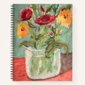 Carnet Fleurs de jardin (Devant)