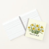 Carnet Fleurs de jonquilles de mars (Intérieur)