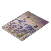 Carnet Fleurs de lavande de gratitude (Côté gauche)