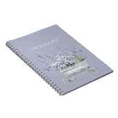 Carnet Fleurs de Lavande Violette (Côté Droit)