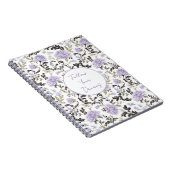 Carnet Fleurs de Lavande Violette (Côté Droit)
