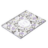 Carnet Fleurs de Lavande Violette (Côté gauche)