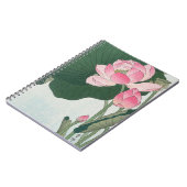 Carnet Fleurs de lotus en fleurs (Côté gauche)