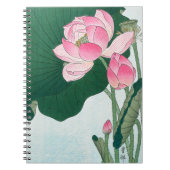 Carnet Fleurs de Lotus en fleurs, Koson, Art Fleur Japona (Devant)