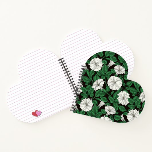 Carnet Fleurs de lune 2 (Intérieur)