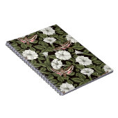 Carnet Fleurs de lune et sphinx Mois (Côté Droit)