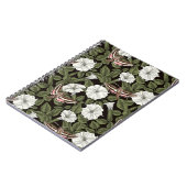 Carnet Fleurs de lune et sphinx Mois (Côté gauche)