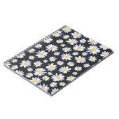 Carnet Fleurs de marguerite blanche classique Botanique (Côté gauche)