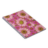 Carnet Fleurs de marguerite rose (Côté Droit)