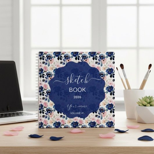 Carnet Fleurs de Minuit