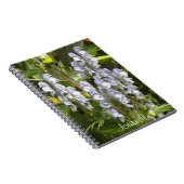 Carnet Fleurs de moisissures violettes Florales (Côté Droit)