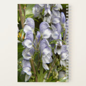 Carnet Fleurs de moisissures violettes Florales (Verso)