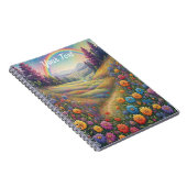 Carnet Fleurs de Montagnes Arc-en-ciel (Côté Droit)