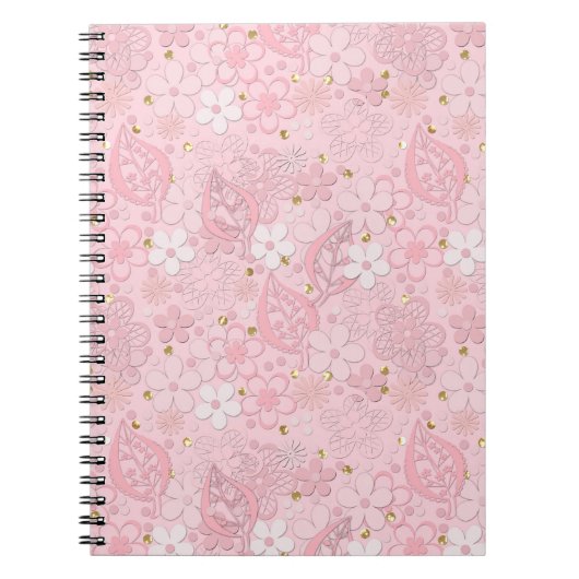 Carnet Fleurs de papier (Devant)