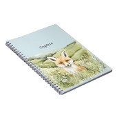 Carnet Fleurs de pâquerette renard (Côté Droit)