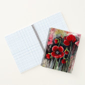 Carnet Fleurs De Pavot En Aquarelle (Intérieur)