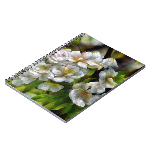 Carnet Fleurs de pommier (Côté gauche)