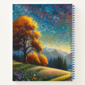 Carnet Fleurs de Prairie Art Coloré (Dos)