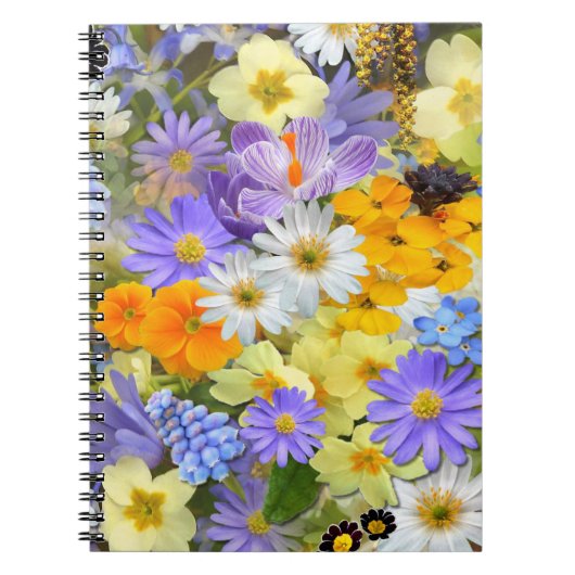 Carnet Fleurs de printemps (Devant)
