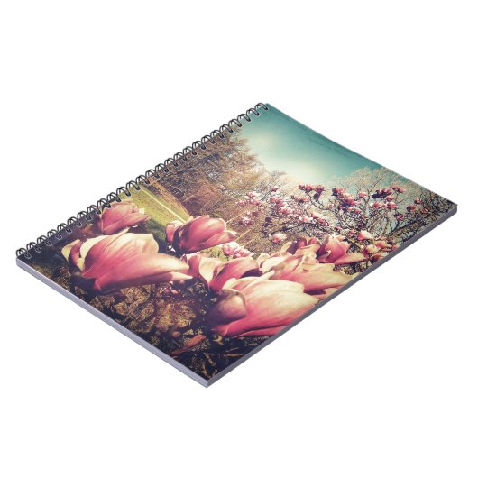 Carnet Fleurs de printemps (Côté gauche)