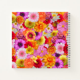 Carnet fleurs de printemps