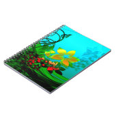 Carnet Fleurs de printemps (Côté gauche)