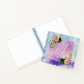 Carnet Fleurs de printemps fraîches (Intérieur)