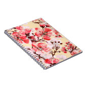 Carnet Fleurs de printemps U Motif (Côté Droit)
