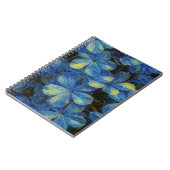 Carnet Fleurs de rêve dans le style art Vincent Van Gogh. (Côté gauche)