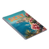 Carnet Fleurs de Sicile vintage (Côté Droit)
