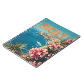 Carnet Fleurs de Sicile vintage (Côté gauche)