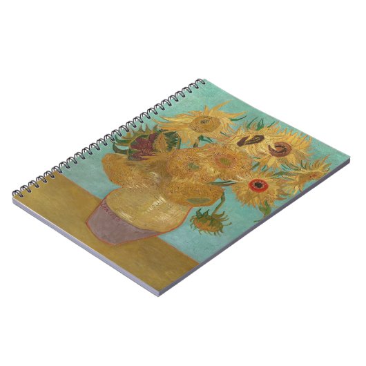 Carnet Fleurs de soleil (Côté gauche)