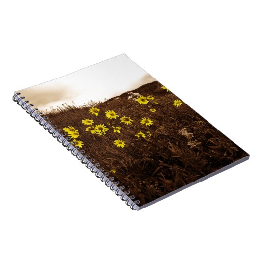 Carnet Fleurs de soleil (Côté Droit)