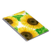 Carnet Fleurs de soleil (Côté Droit)