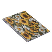 Carnet Fleurs de soleil no 1 - (Côté Droit)