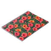 Carnet Fleurs de Tilleul Tropical Vibrant (Côté gauche)